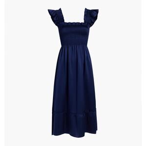 Elegant Navy Blue Women's Dress